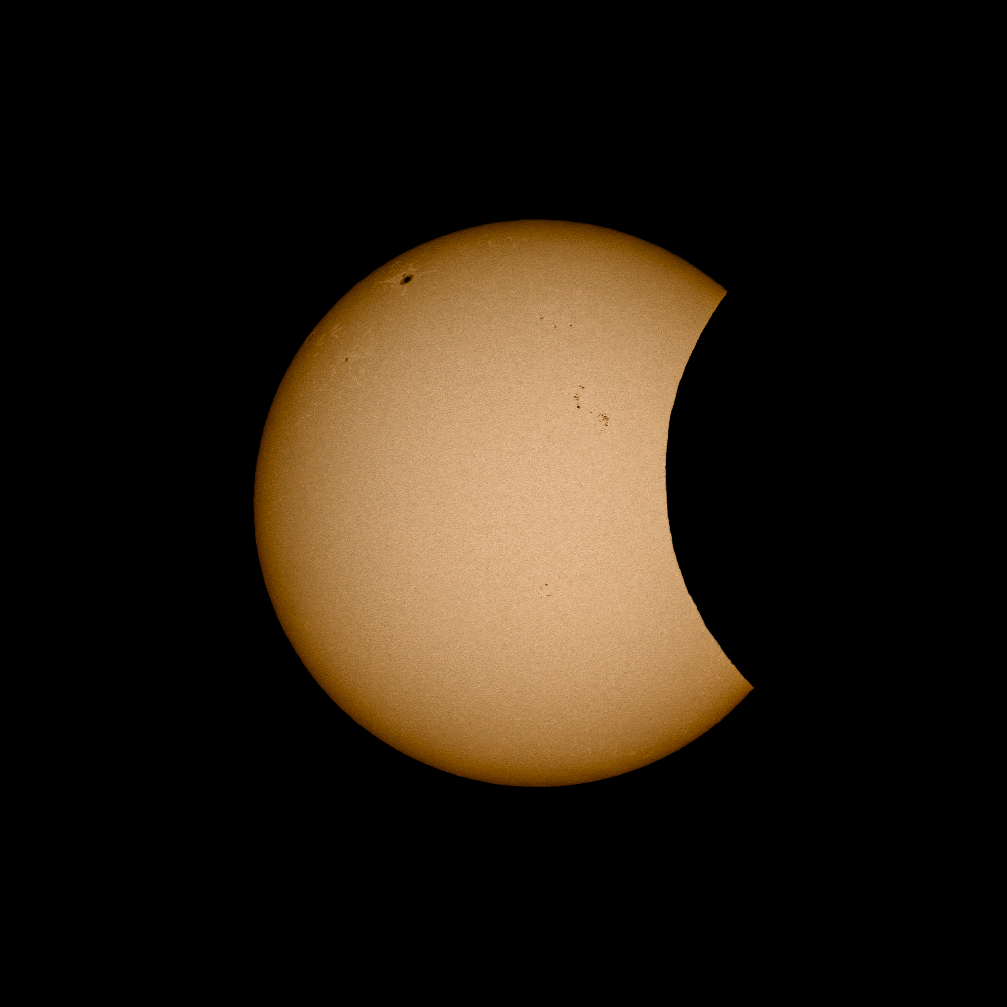 Eclipse - Astrophotographie PlanétiCA à l'observatoire de Beine-Nauroy près de Reims